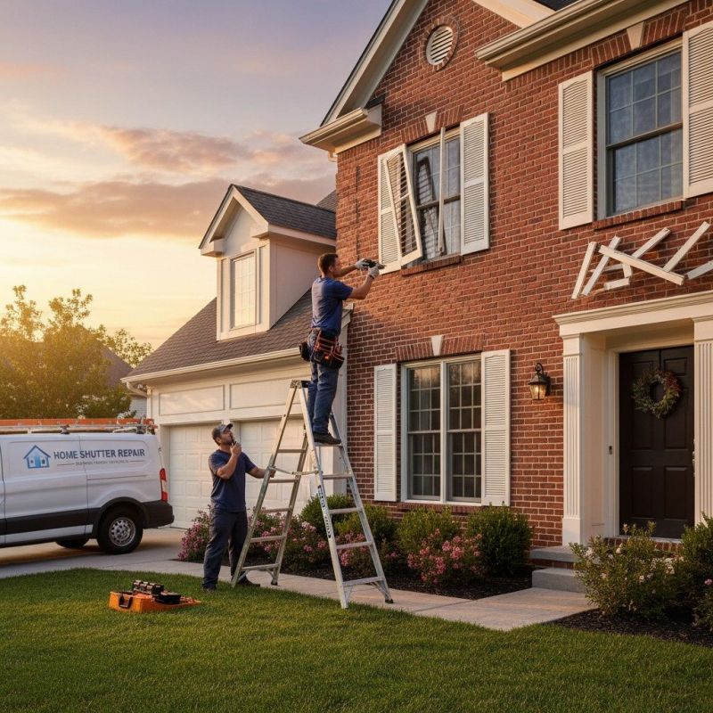 Exterior Shutter Repair Service