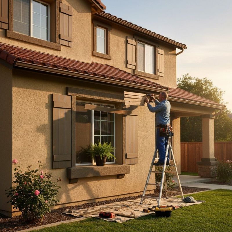 Exterior Shutter Repair