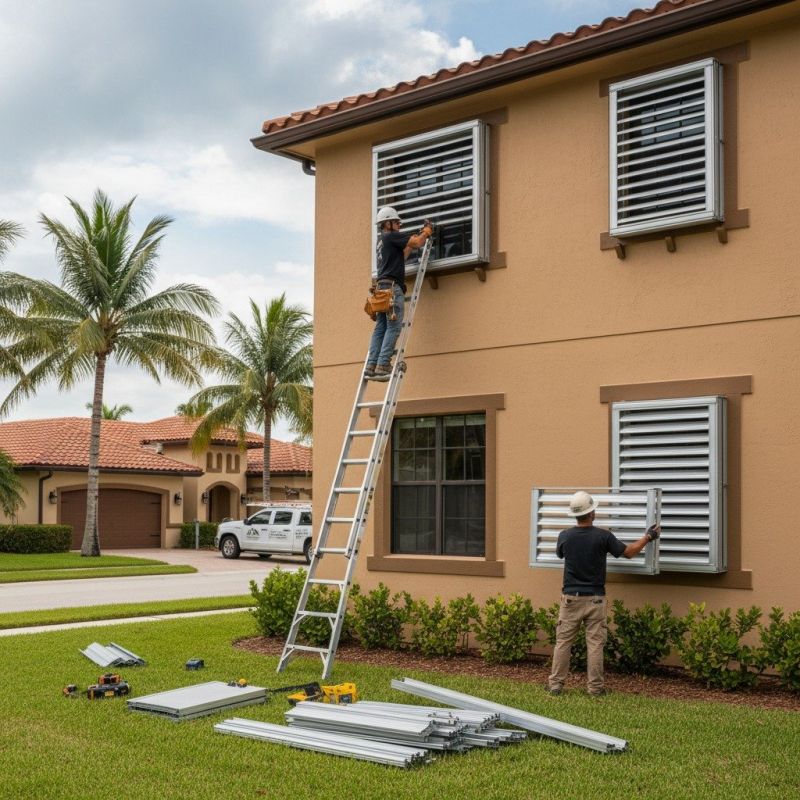 Hurricane Shutter Installation in Denver County, CO