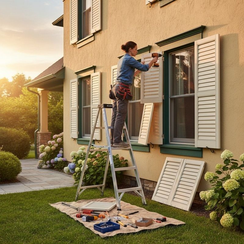 Shutter Handle Repair in Denver County, CO