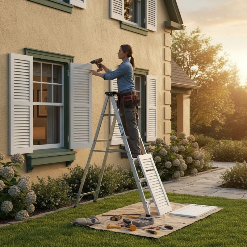 Shutter Latch Replacement in Arvada, CO